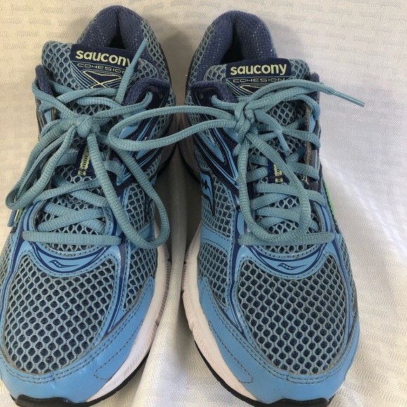 Saucony Cohesion W  SZ 9.5 Running Walking Shoes - Picture 3 of 8